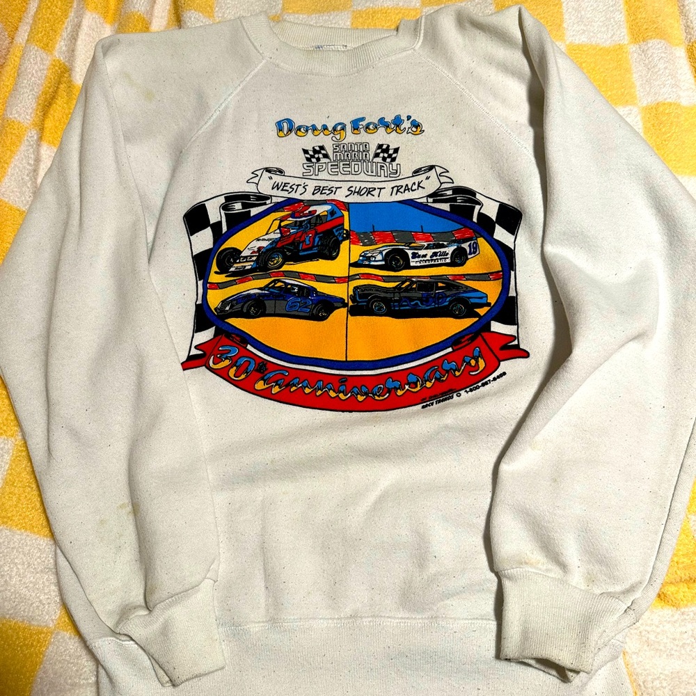Vintage Santa Maria Racetrack Crewneck